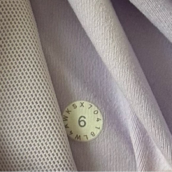 Lululemon Define Jacket *Luon - Light Lavender SZ 6 - Picture 8 of 9